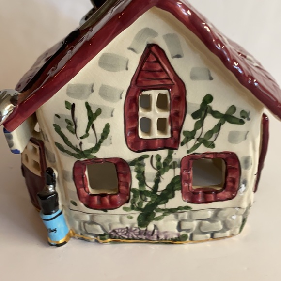 Vintage 2002 Blue Sky Clay Doctors Office meant at tea lite candle. - Picture 10 of 14